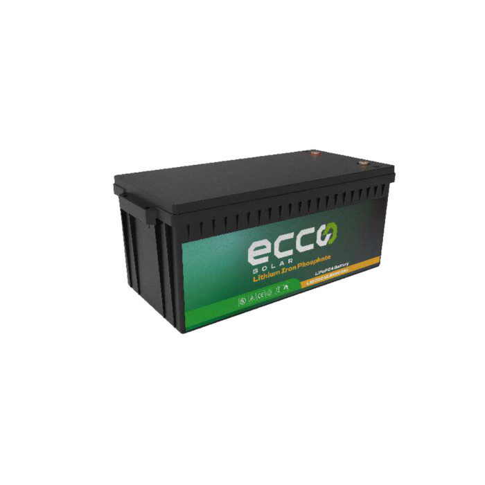 Ecco Solar 2.4 kWh 12V 200Ah LV Lithium Battery