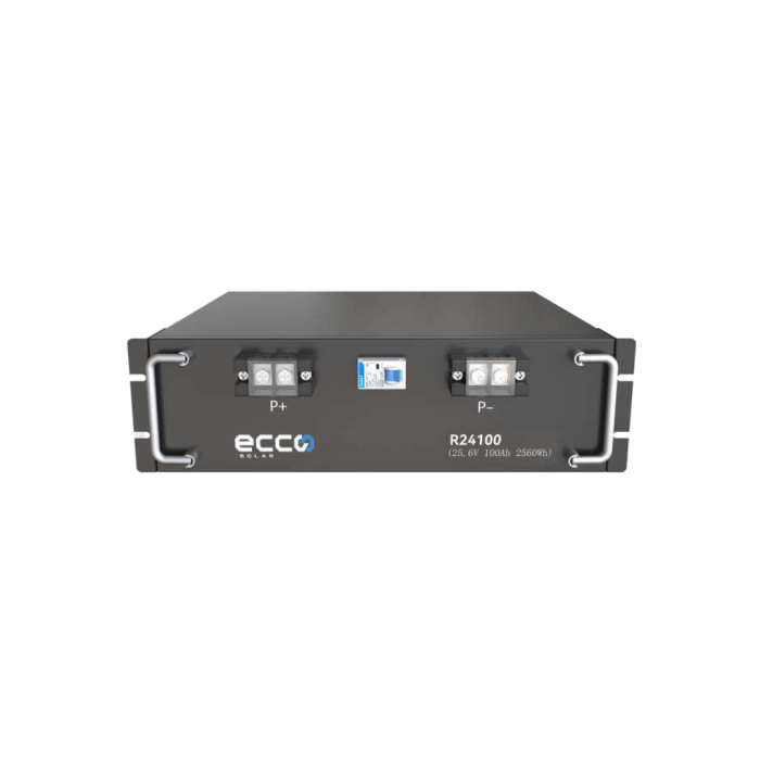 Ecco Solar 2.4 kWh 24V 100Ah LV Lithium Battery